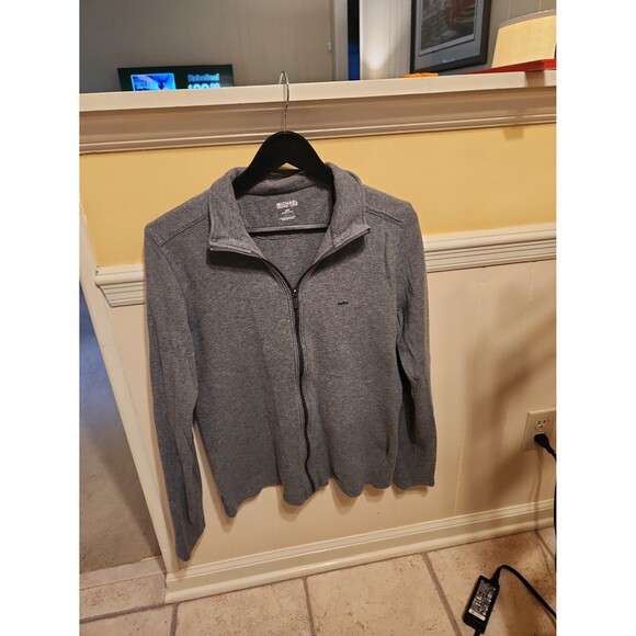 Michael Kors Women's Gray Full-Zip Jacket Size M - Picture 1 of 8